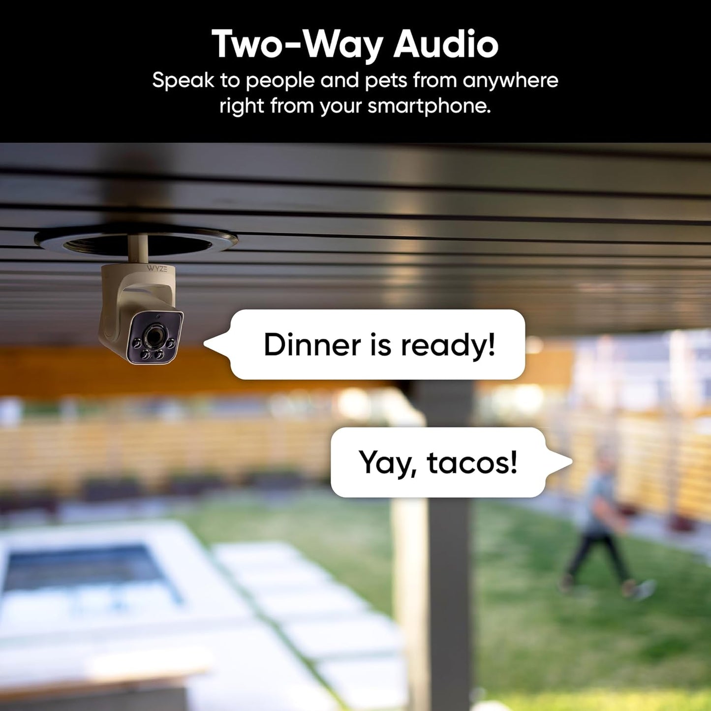 Upwerk™ 2K Smart Bulb Camera