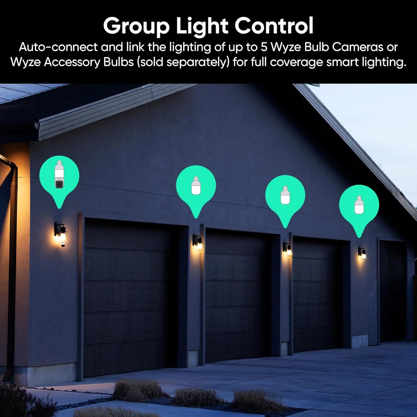 Upwerk™ 2K Smart Bulb Camera