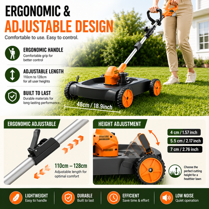 3-in-1 Cordless Grass Trimmer Pro™