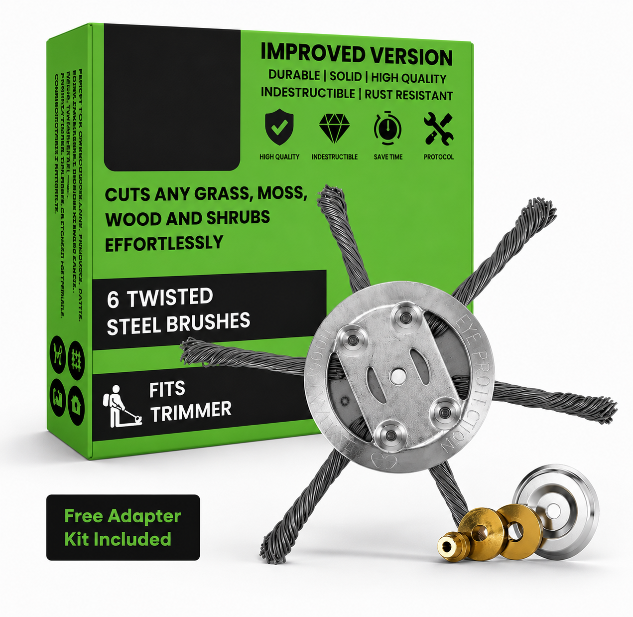 Wire Brush Cutter Trimmer Head