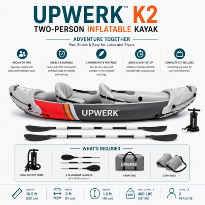 upwerk™ K2 Adventure Kayak