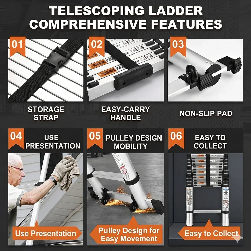 Upwerk™ Telescopic Ladder