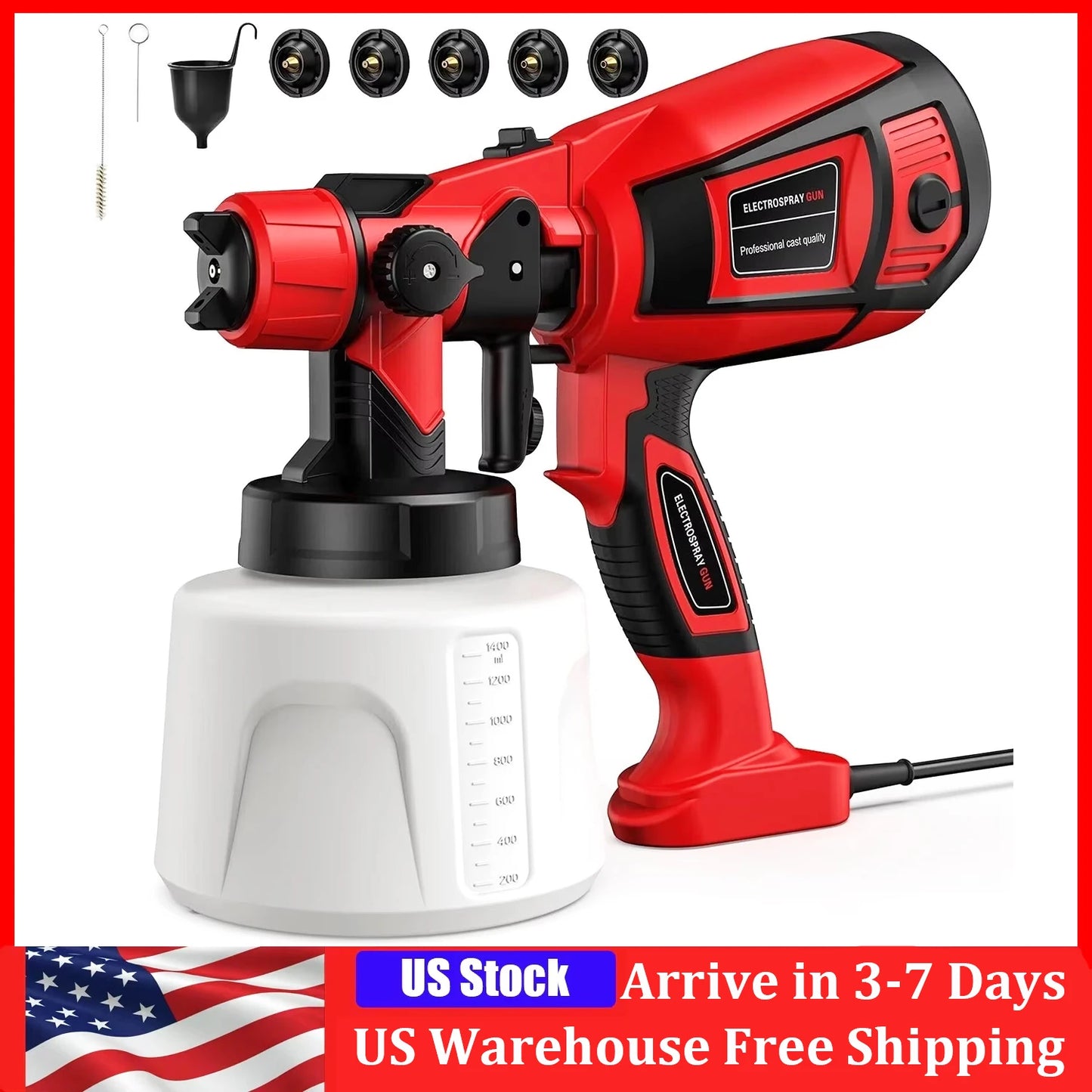 DIY Electric Paint Sprayer Kit
