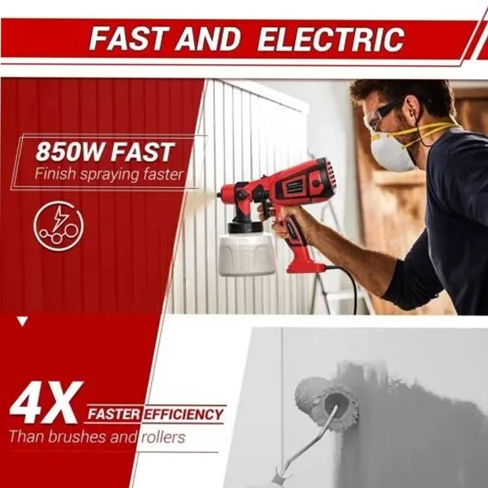DIY Electric Paint Sprayer Kit