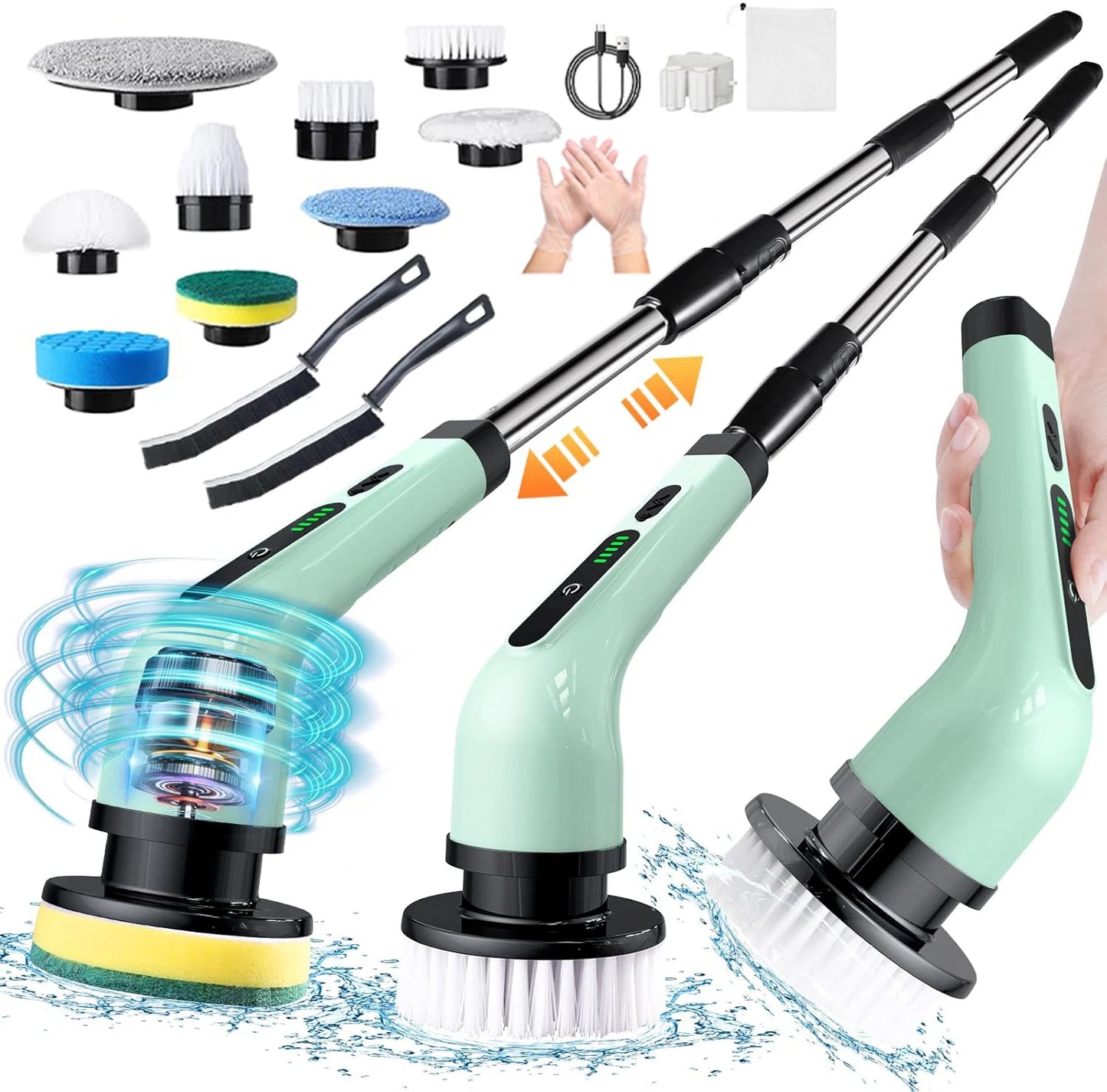 Electric Rotating Floor Scrubber