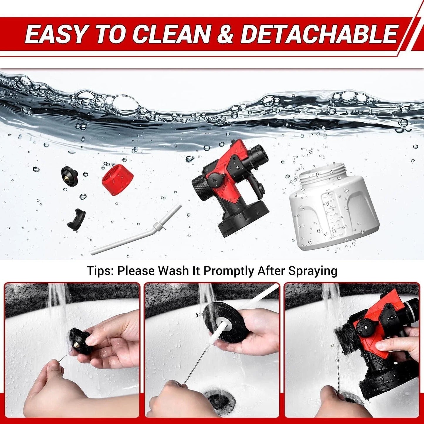 DIY Electric Paint Sprayer Kit