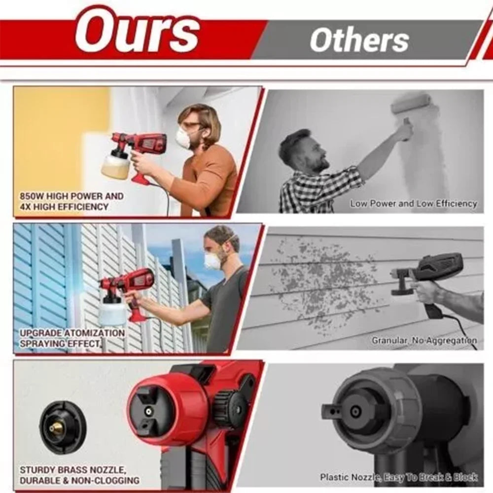 DIY Electric Paint Sprayer Kit